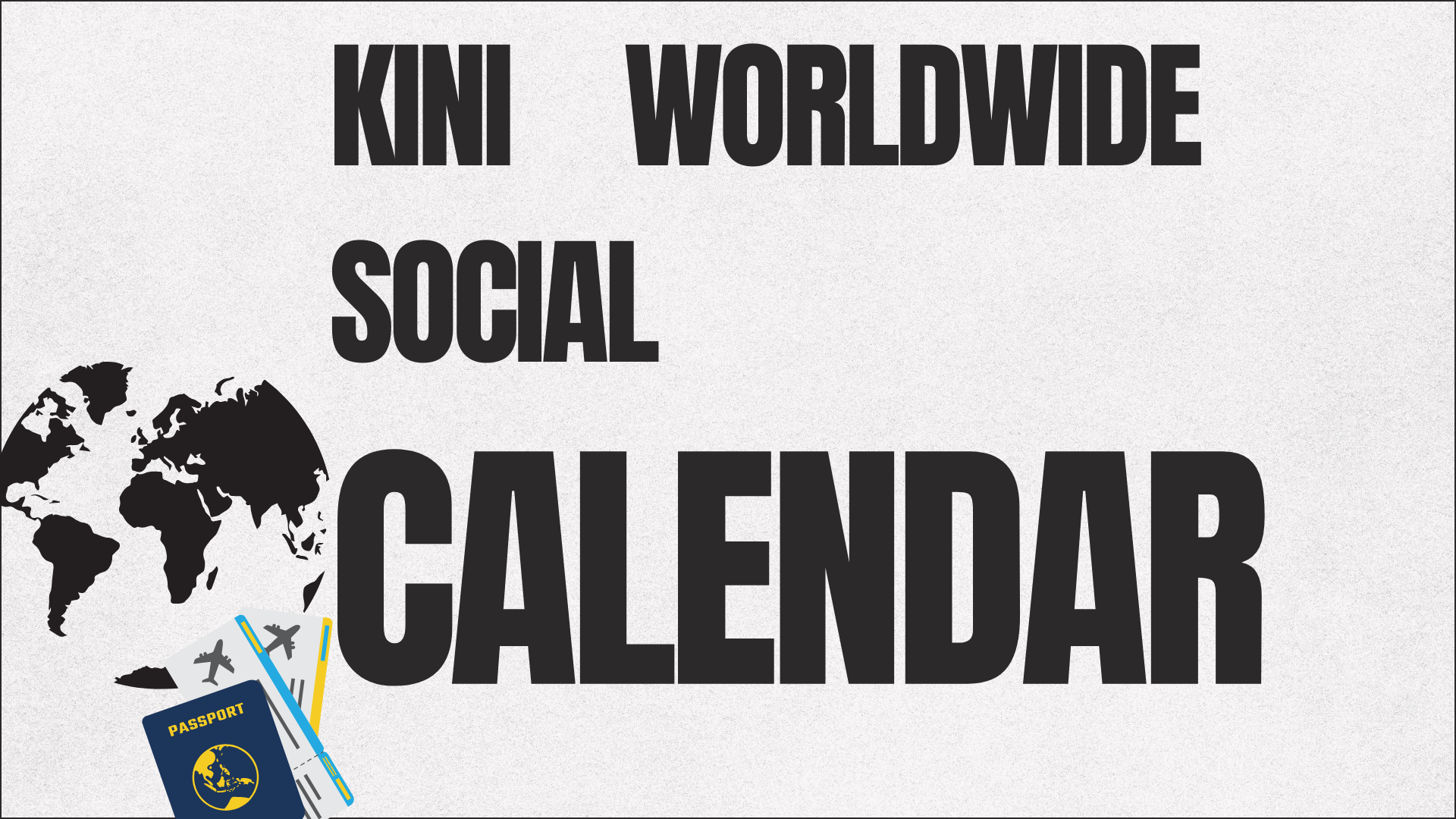 Travel Social Calendar