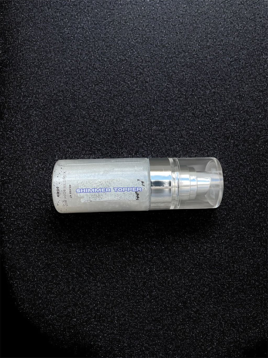 Shimmer Topper glitter hair & body mist