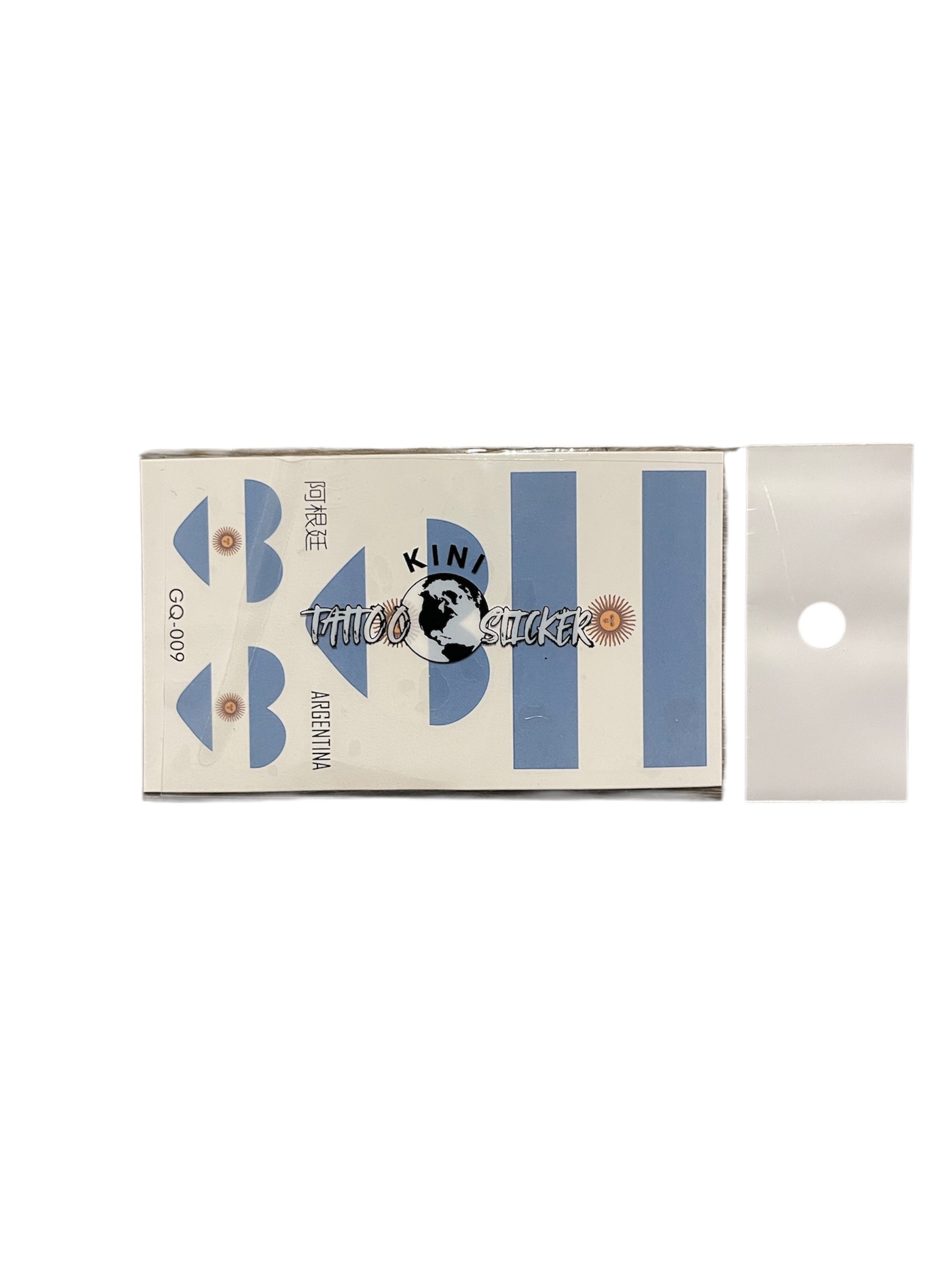 World Cup Flag Temporary Tattoos Pack of 4 | KINI Body