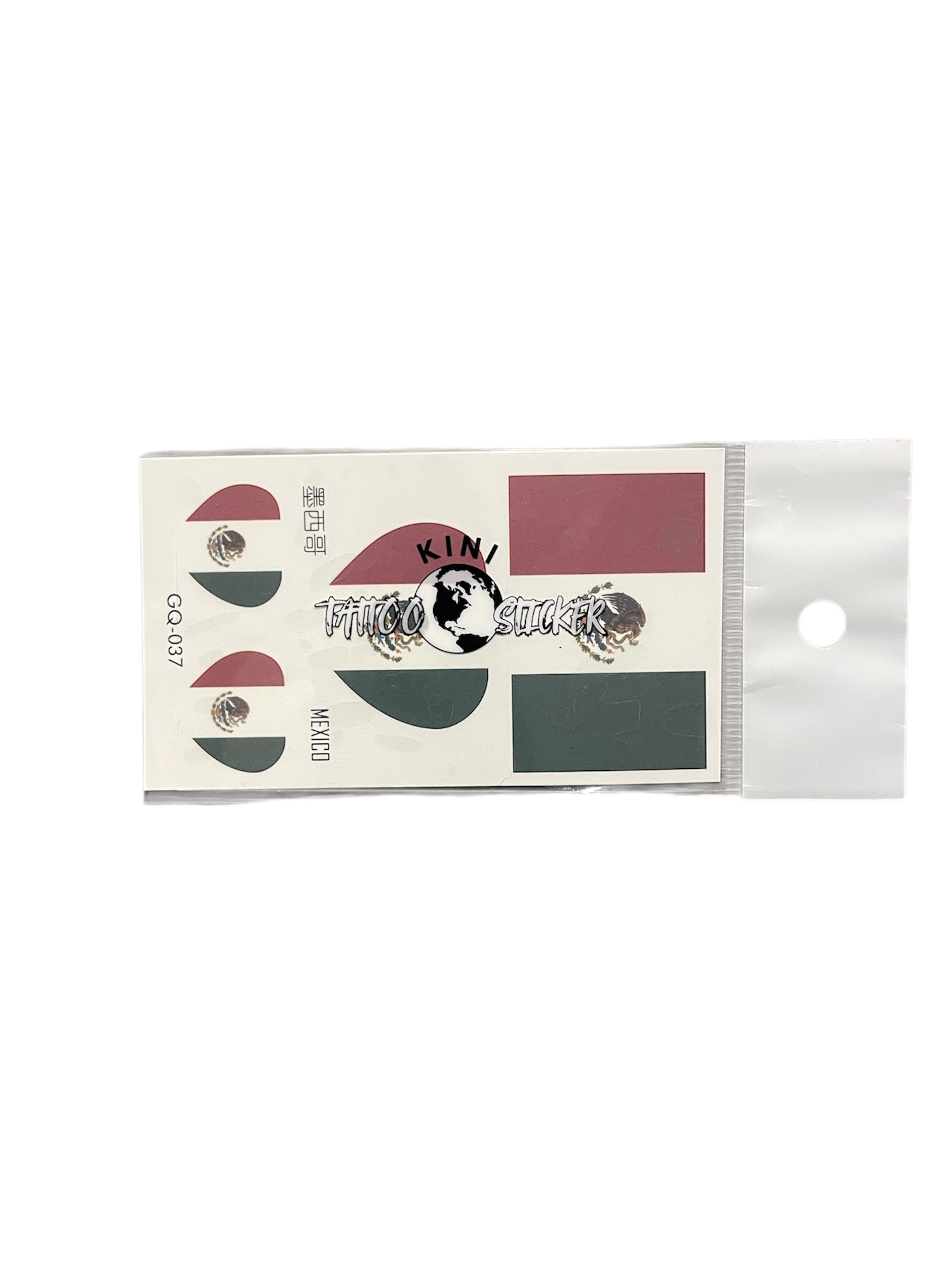 Country Flag Temporary Tattoos (PACK OF 4)