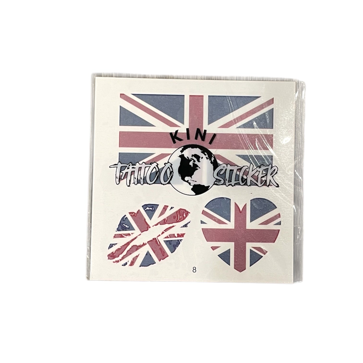 Sports World Cup Flag Tattoos Pack of 3 | KINI Body