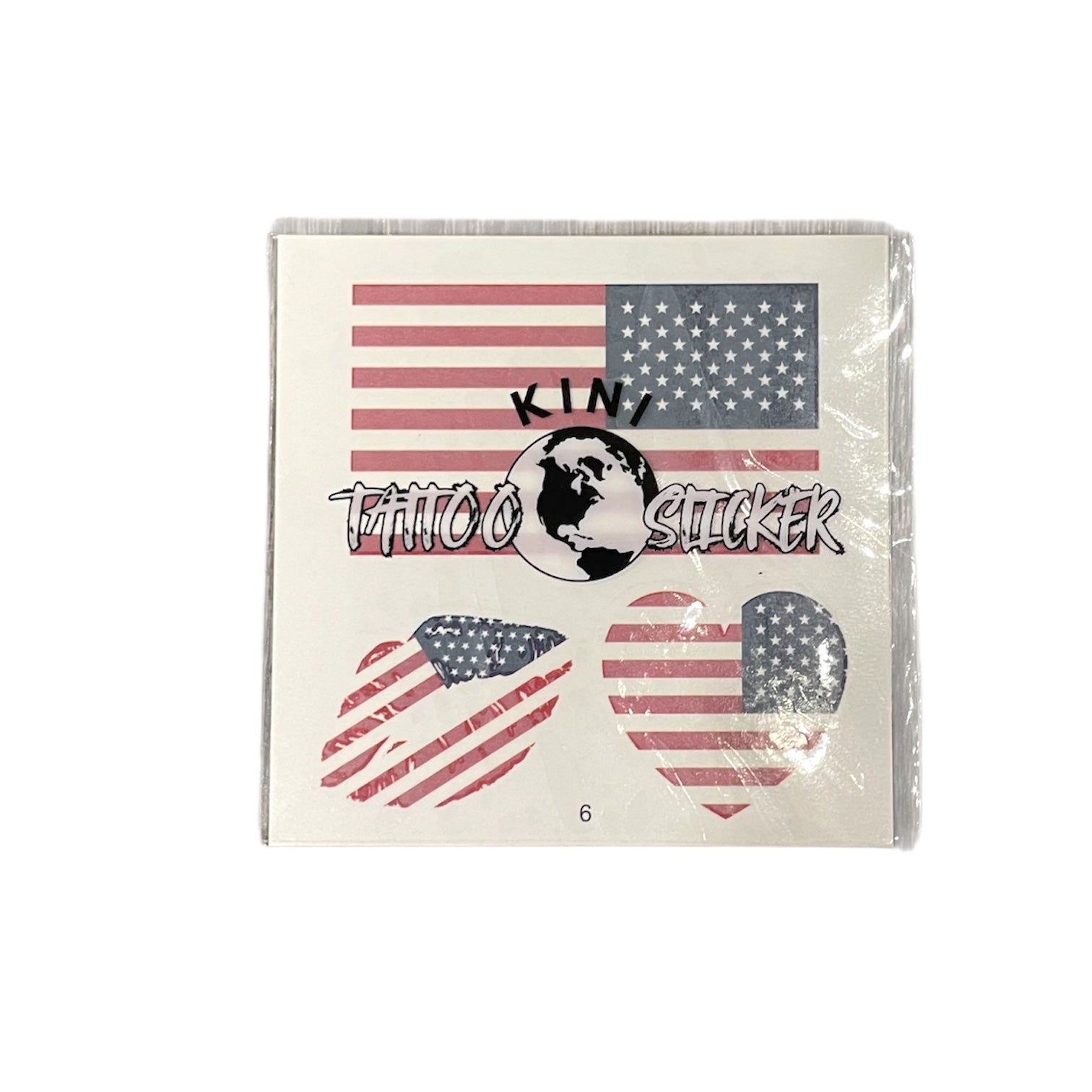 Country Flag Temporary Tattoos (PACK OF 3)