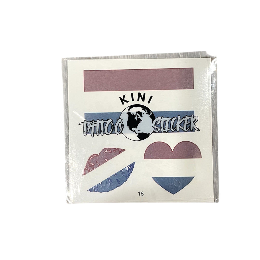 Country Flag Temporary Tattoos (PACK OF 3)