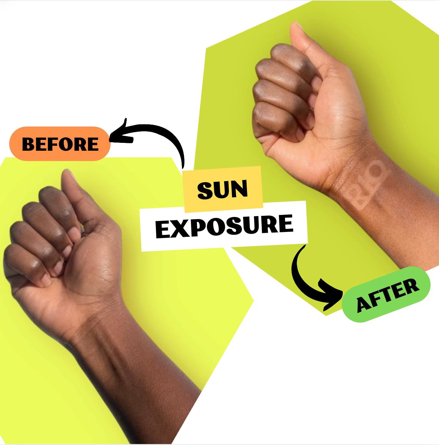 GEO Tanning Tattoo Custom Stickers